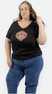 Remera Ojo M&iacute;stico Blanca